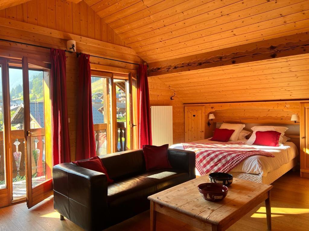 Hotel Fleur Des Neiges Morzine Esterno foto